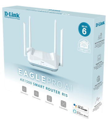 D-Link R15 Eagle Pro AI Wi-fi AX1500 - Router
