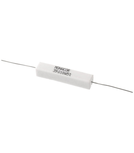 Modstand 39 Ohm/10W - LSR-390/10 MONACOR