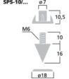 Højttalerspikes - SPS-10/GO MONACOR