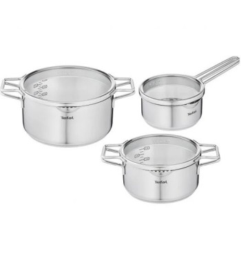 Tefal 6 dele grydesæt - Gryder & pander