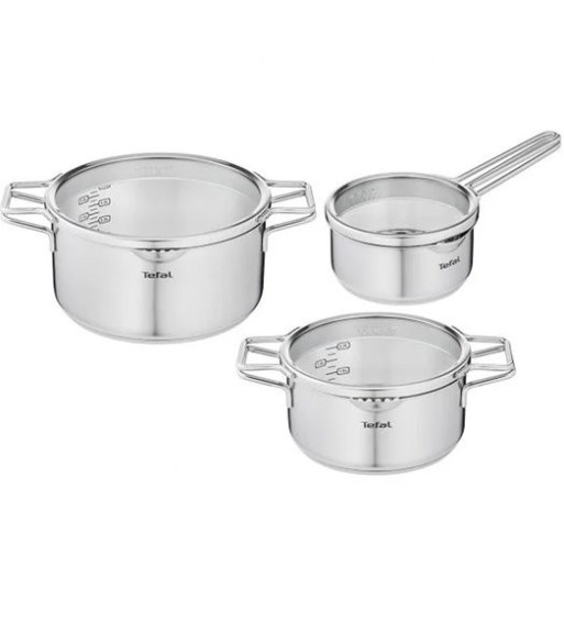Tefal 6 dele grydesæt - Gryder & pander