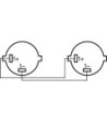 Speakon højtt.kabel 5m - MSC-505/SW Monacor