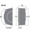 Basvibrator - BR-50 MONACOR