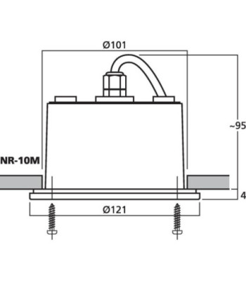 Musikhorn t/indb.  - NR-10M MONACOR