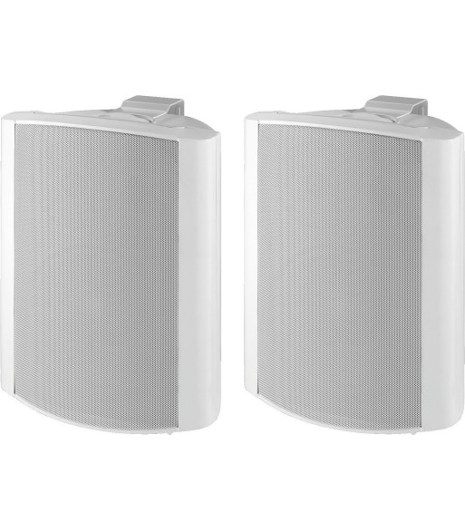 100V højttalersæt hvid - EUL-80/WS MONACOR