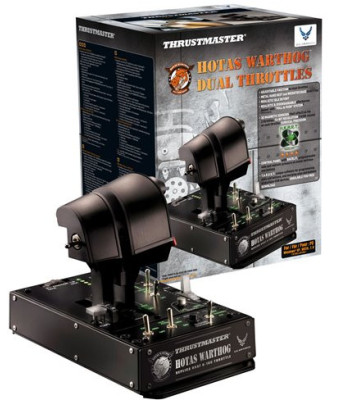 THRUSTMASTER HOTAS WARTHOG DUAL THROTTLES - Gashåndtag - dua