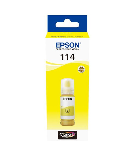 Epson EcoTank 114 Yellow - Epson Claria ET Premium-blæk