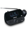 LENCO CR-615BK CLOCKRADIO MED DAB+ OG PROJEKTION