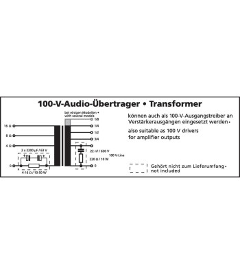 Linietrafo - TR-1120LC MONACOR
