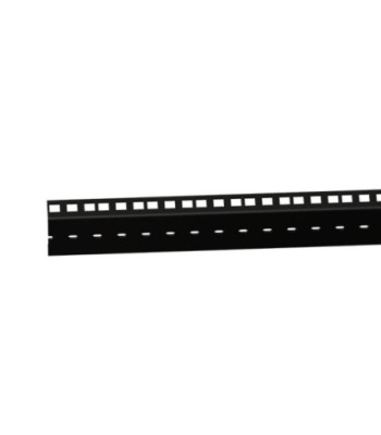 Heavy Duty Double Rack Strip black 45 U