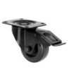 Swivel castor 80 mm with brake