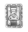 Butterfly Latch V3 large cranked 14 mm deep with Rivet Protection