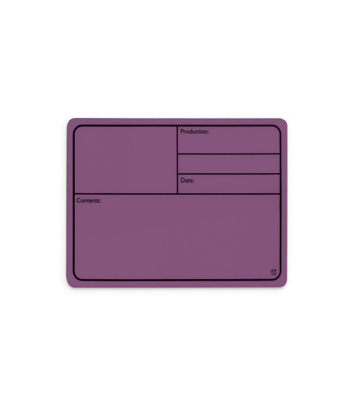 Plastic tour label
