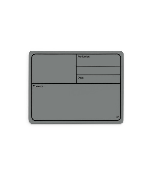 Plastic tour label