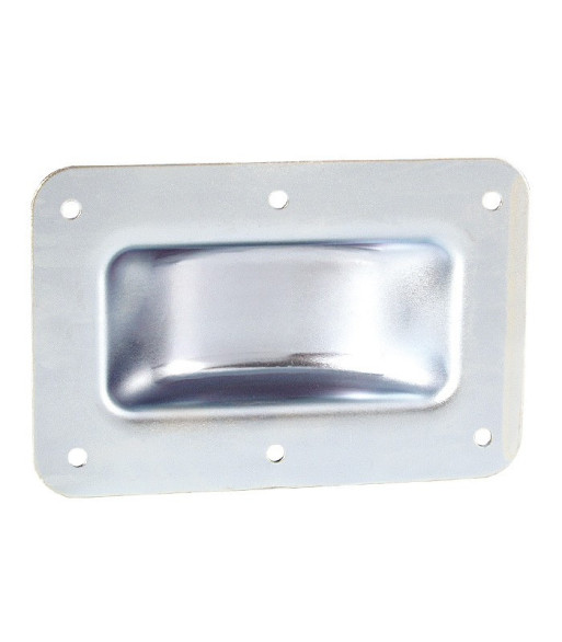 Castor Dish Steel Galvanized - 20 stk.