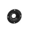 Round Steel Mounting Plate for 1 x Universal D-Type Socket