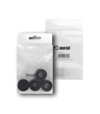 Bag of 4 Rubber Feet 38 x 25 mm