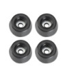 Bag of 4 Rubber Feet 20 x 9 mm black