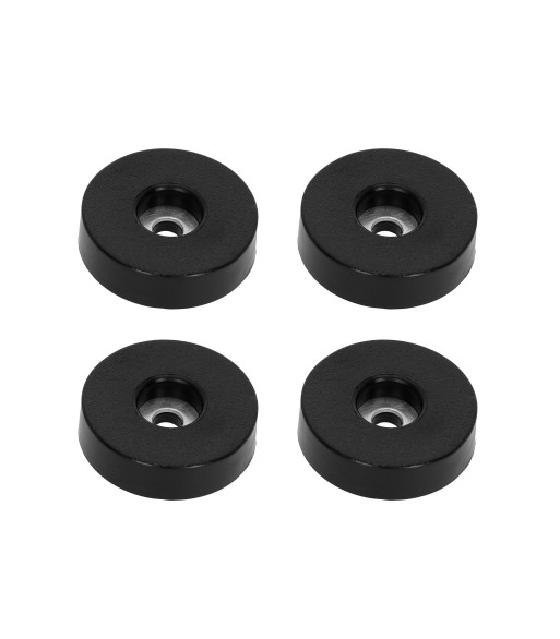 Set of 4 x rubber feet 38mm x 10mm in bag