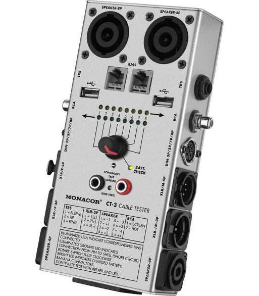 Kabeltester - CT-3 MONACOR