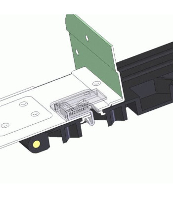 Recessed fold-out Handle length 434 - 684 mm