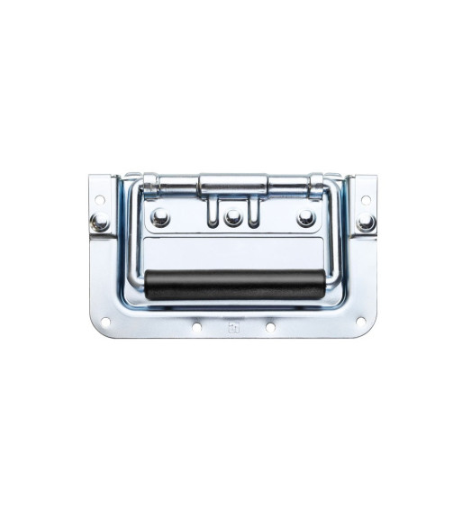 Recessed sprung handle in dish 9 mm deep
