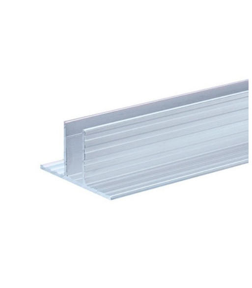 Aluminium Channel for 9.5 mm Dividing Walls - 2 x 2 meter