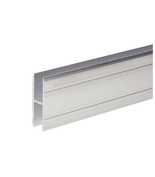 Aluminium H-Section 10 mm for Joining large Panels - 2 x 2 meter
