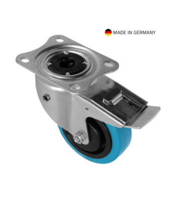 Tente Swivel Castor 100 mm with Petrol Wheel