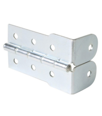 L-shaped Hinge Small Steel Galvanized