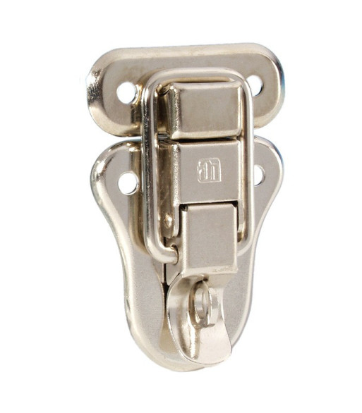 Drawbolt large padlockable nickel plated