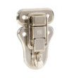 Drawbolt large padlockable nickel plated