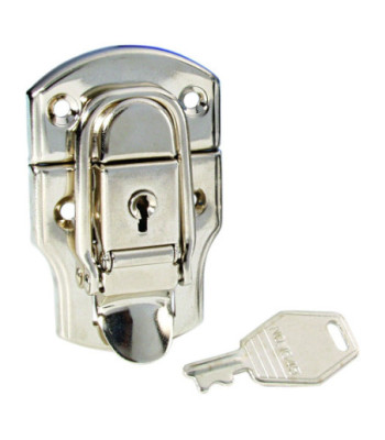 Drawbolt medium nickel-plated lockable - 20 stk.
