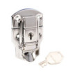 Drawbolt medium chrome-plated lockable - 20 stk.