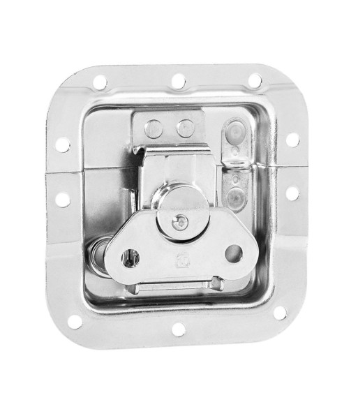 Butterfly Latch medium with Spring cranked 14 mm deep padlockable