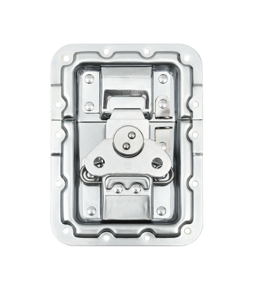 Butterfly Latch V3 large cranked 9 mm deep padlockable with Rivet Protection