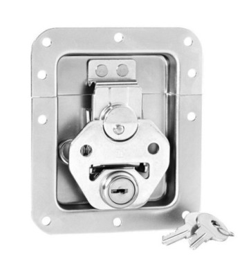 Butterfly Latch Medium with Spring Lockable non Cranked 14 mm Deep