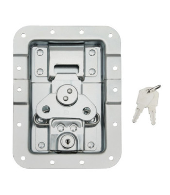 Butterfly Latch V3 large lockable cranked 14 mm deep