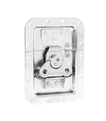 Butterfly Latch large with Spring non cranked 10 mm deep padlockable