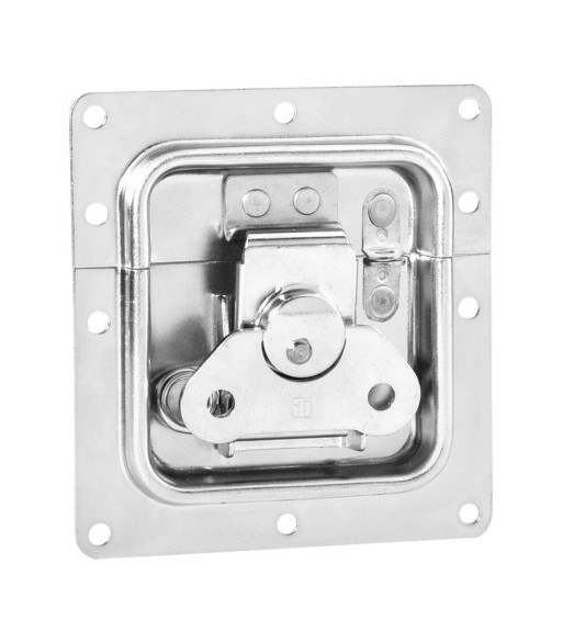 Butterfly Latch medium with Spring non cranked 7 mm deep padlockable