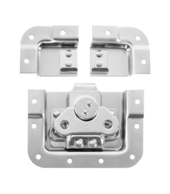 Butterfly latch short cranked 14 mm deep with split dish - 40 stk.