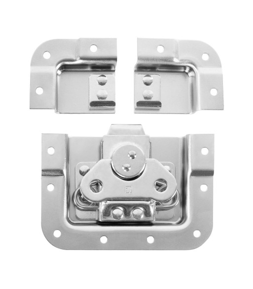 Butterfly latch short cranked 14 mm deep with split dish - 40 stk.