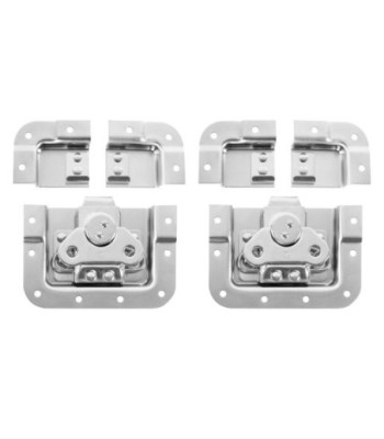 Bag of 2 Butterfly Latch short Cranked 14 mm deep with Split Dish