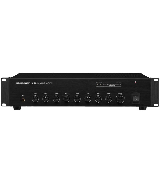 100V forstærker 1x120Wrms - PA-312 MONACOR