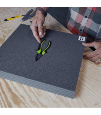 KYOTO FOAM Inlay for 2U rack drawers can be cut to size