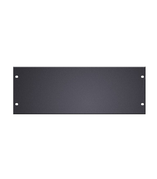 19" U-Shaped Rack Panel 4 U Aluminium