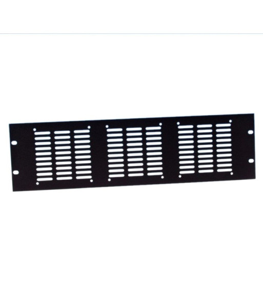 19" Rack Panel for 3 Axial Fans