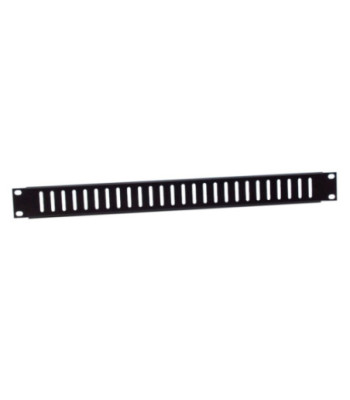 19" U-Shaped Ventilation Panel 1 U with Vertical Slots