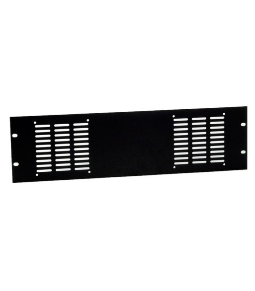 19" Rack Panel for 2 Axial Fans