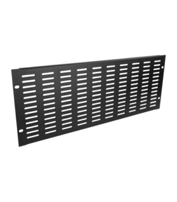 19" U-Shaped Ventilation Panel with Vertical Slots